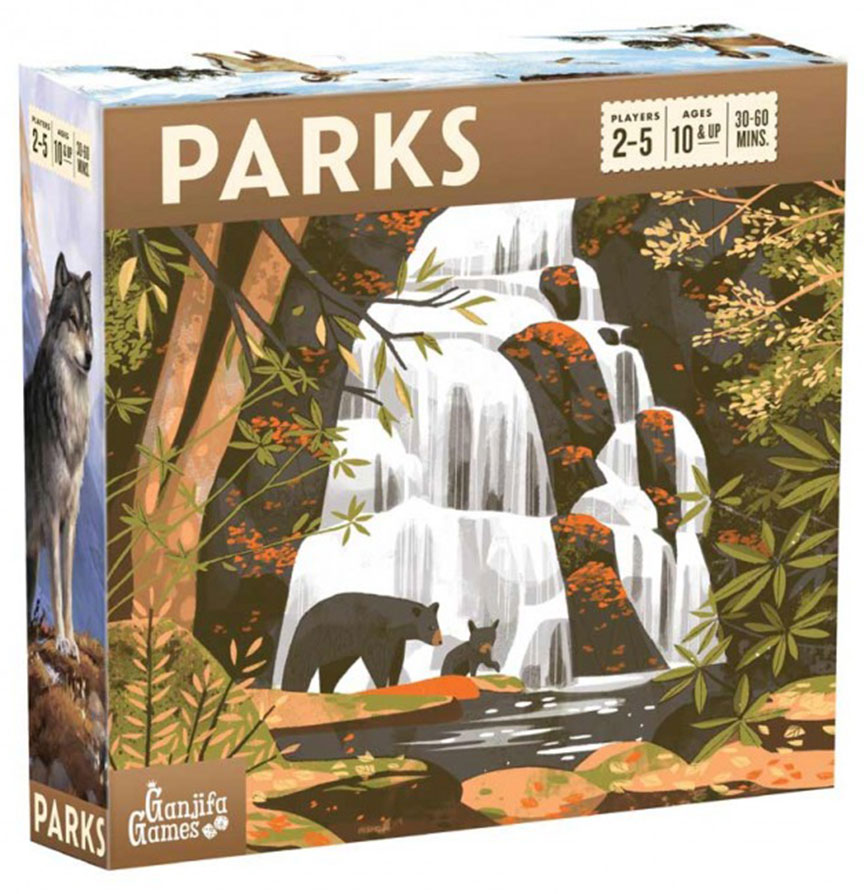 بازی پارکس PARKS؛ بردگیم استراتژیک با موضوع طبیعت