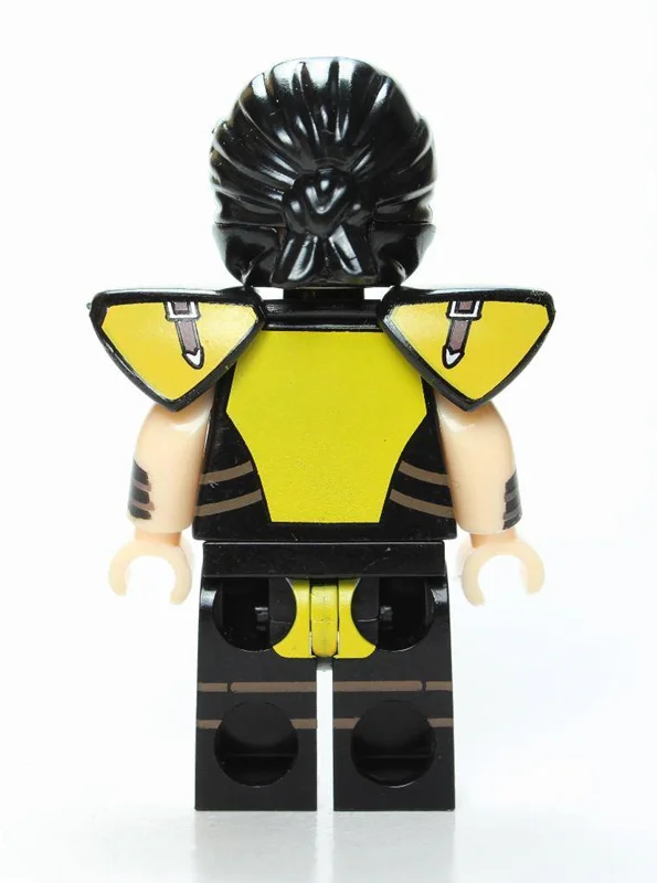 آدمک لگویی مینی فیگور لگویی «اسکورپیون» Kopf Mortal Kombat Series Minifigure Scorpion