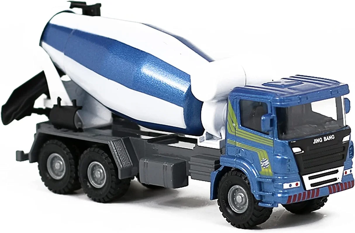 ماکت فلزی جینگ بنگ «ماشین مخلوط کن بتن میکسر بتن» Jing bang Diecast Concrete mixer