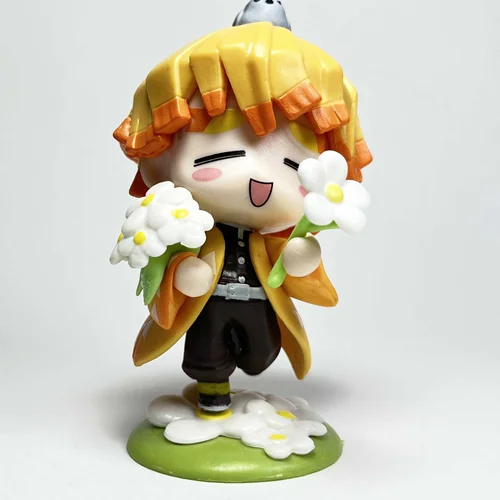 فیگور شیطان کش زنیتسو آگاتسوما Zenitsu Agatsuma با طراحی شاد