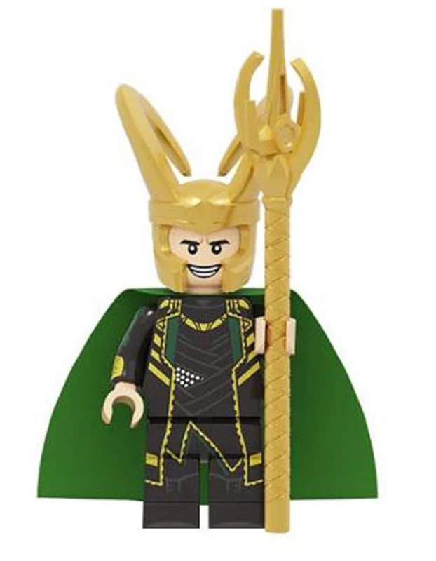 مینی فیگور لگو Loki نمای جلو