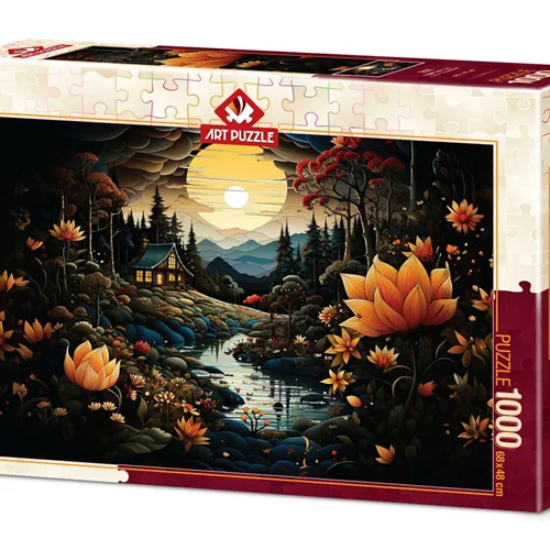 آرت پازل 1000 تکه زیباییهای شب 5256