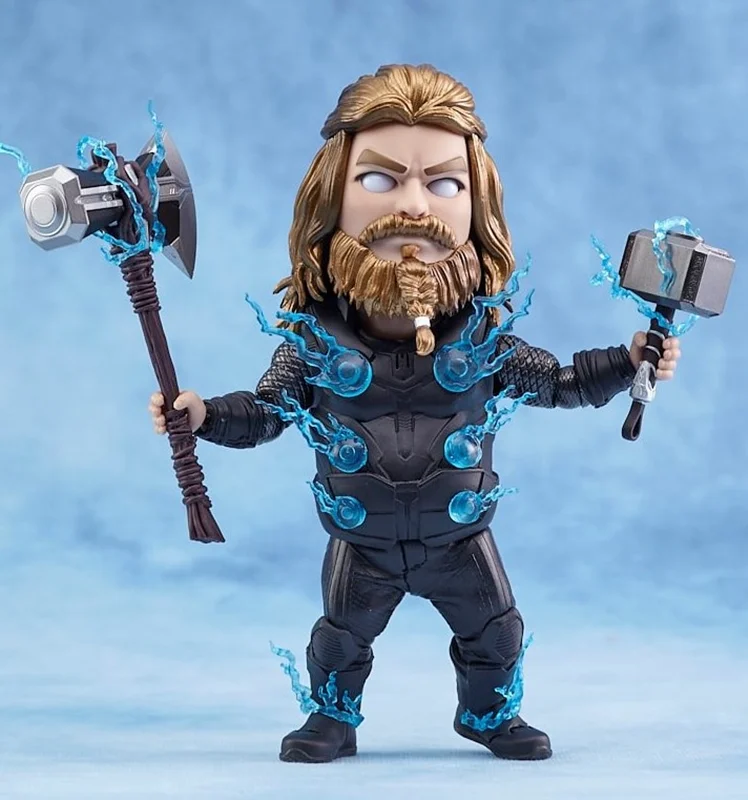 نمایش اصلی فیگور با چکشها Beast Kingdom Egg Attack Action Avengers Endgame Thor
