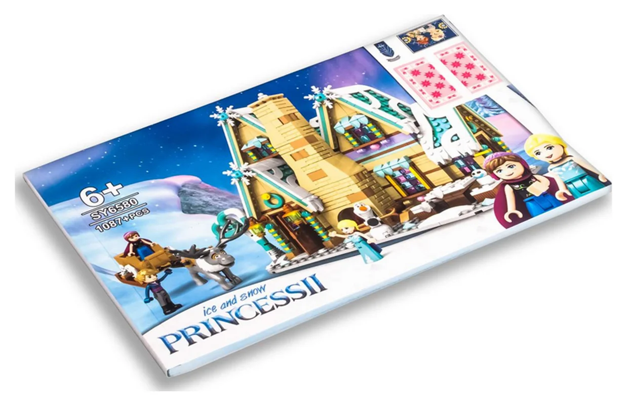 خرید لگو اس وای «قصر یخی السا» Building Blocks Brick SY Frozen Elsa Palace sy6580