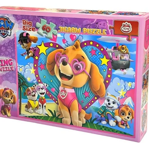 پازل کینگ 60 تکه سگهای نگهبان Paw Patrol