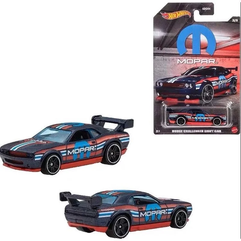 خرید ماشین فلزی هات ویلز ماشین «دوج چلنجر دریفت کار» ماشین فلزی Hot Wheels Mopar Series Dodge Challenger Drift Car 3/5 GDG44