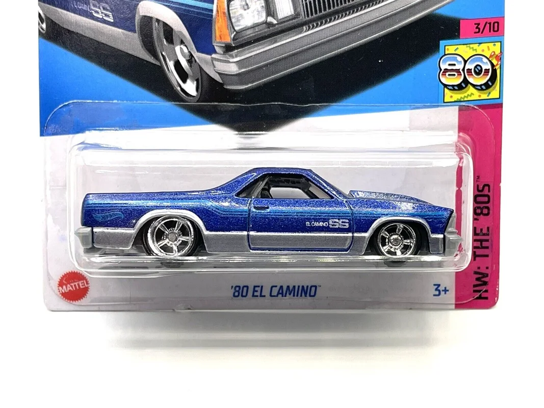 خرید ماشین فلزی ماکت فلزی هات ویلز «80 ای ال کامینو» ماشین فلزی Hot Wheels 80 EL Camino HW: The 80's 3/10 26/250