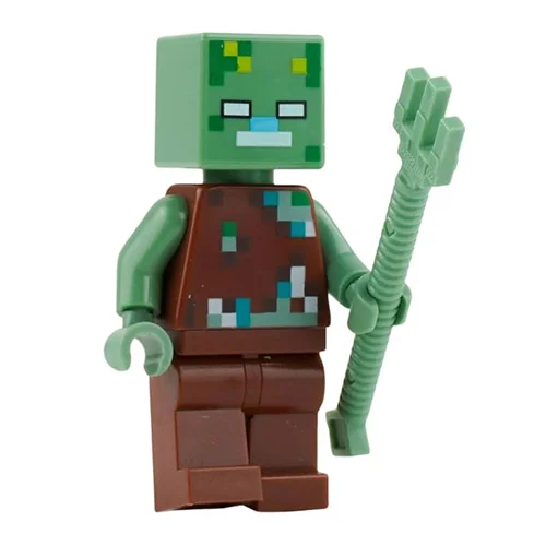 مینی فیگور لگو زامبی غرق شده Drowned Zombie