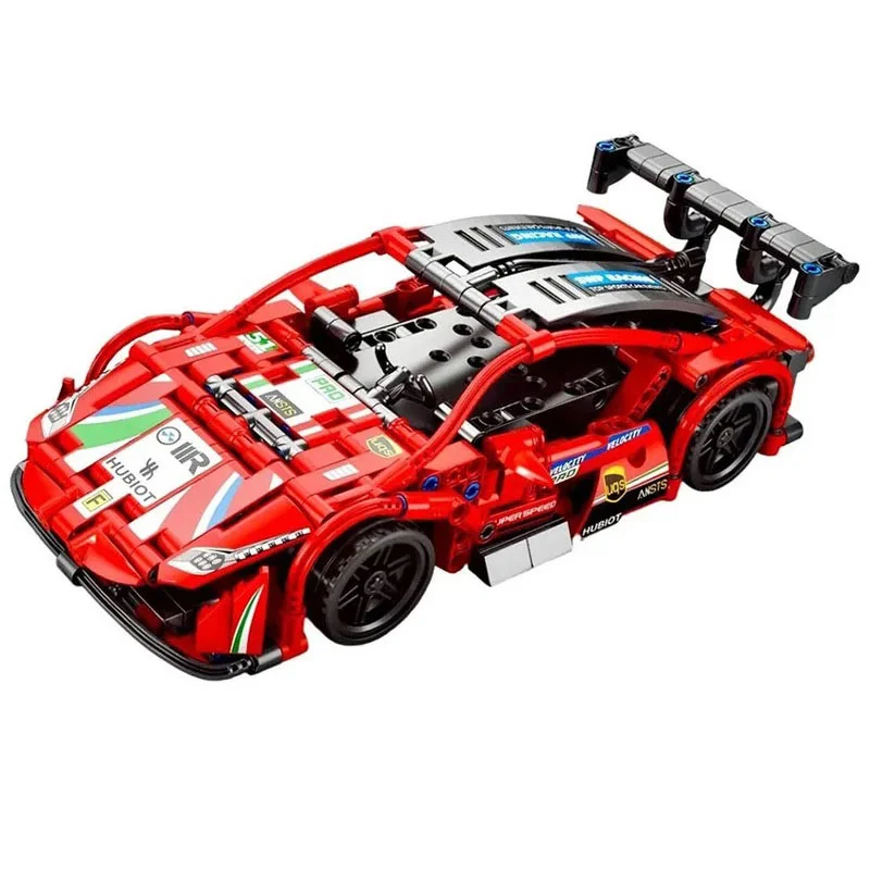 نمای جانبی لگو ماشین کنترلی Pingao RC Car 70019