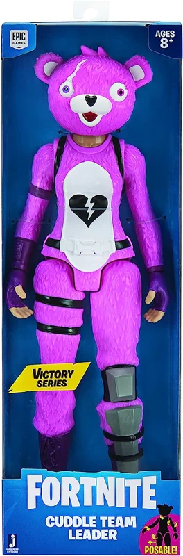خرید فیگور فورتنایت رهبر تیم کادل «خانم خرس صورتی» Fortnite Victory Series Cuddle Team Leader Pink Bear Lady Action Figures FNT0081