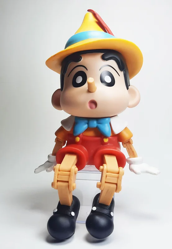 فیگور عروسک اسباببازی پینوکیو مدل Pinocchio Figure نمای چهره متعجب