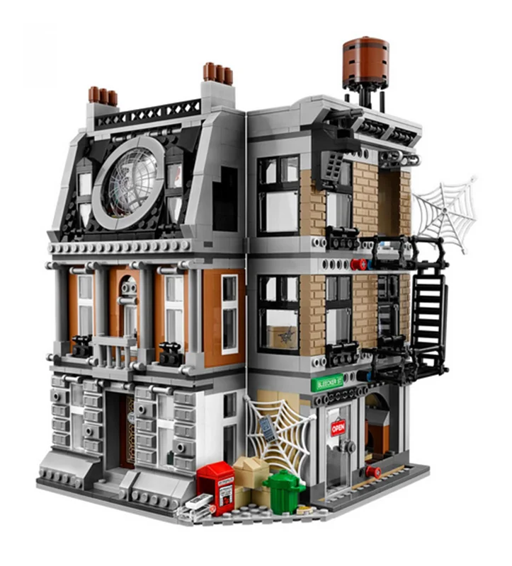 خرید لگو ساختنی مارول «خانه دکتر استرنج» Building Blocks Marvel Super Hero Toy Dr Strange Sanctum Sanctorum House lego 4046