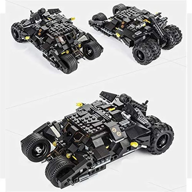 لگو ماشین سوپر قهرمانان، بتمن و جوکر   rick Toys Super Hero Chariots 7105