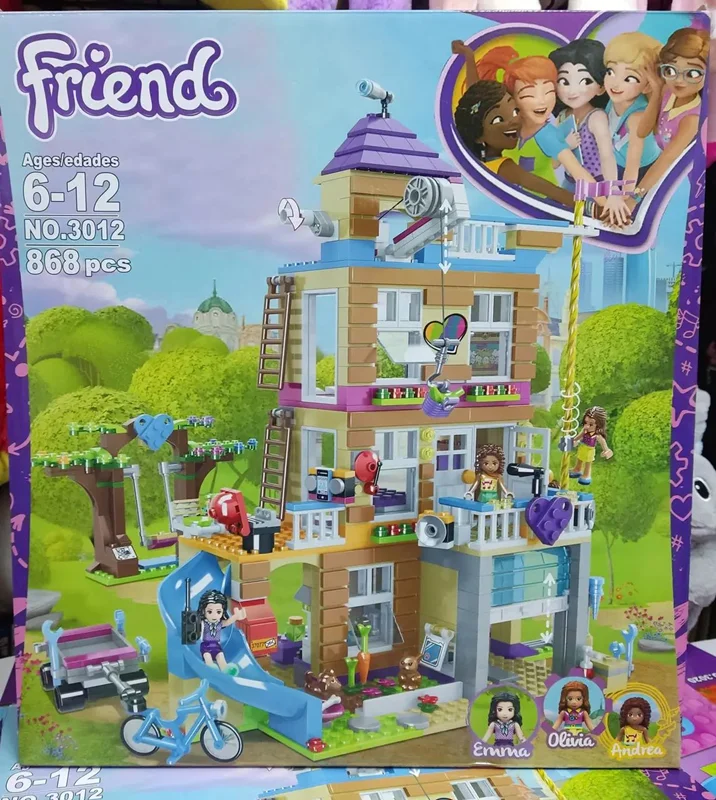 خرید لگو ساختنی دخترانه «فرند»  Bricks Blocks Friend 3012