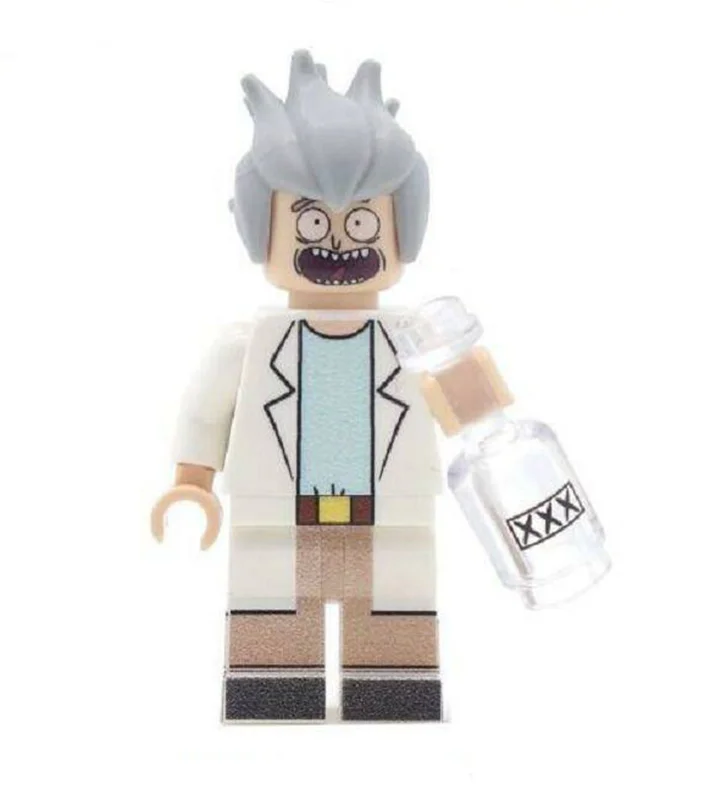 خرید آدمک لگویی فله مینی فیگور لگویی «ریک از سری فیلم و تلویزیون» Kopf Pogo Movie & TV Series Minifigures Rick KF277