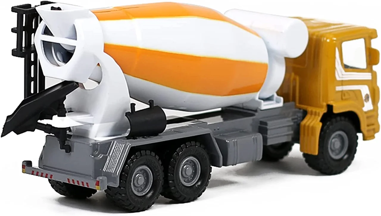 ماکت فلزی جینگ بنگ «ماشین مخلوط کن بتن میکسر بتن» Jing bang Diecast Concrete mixer