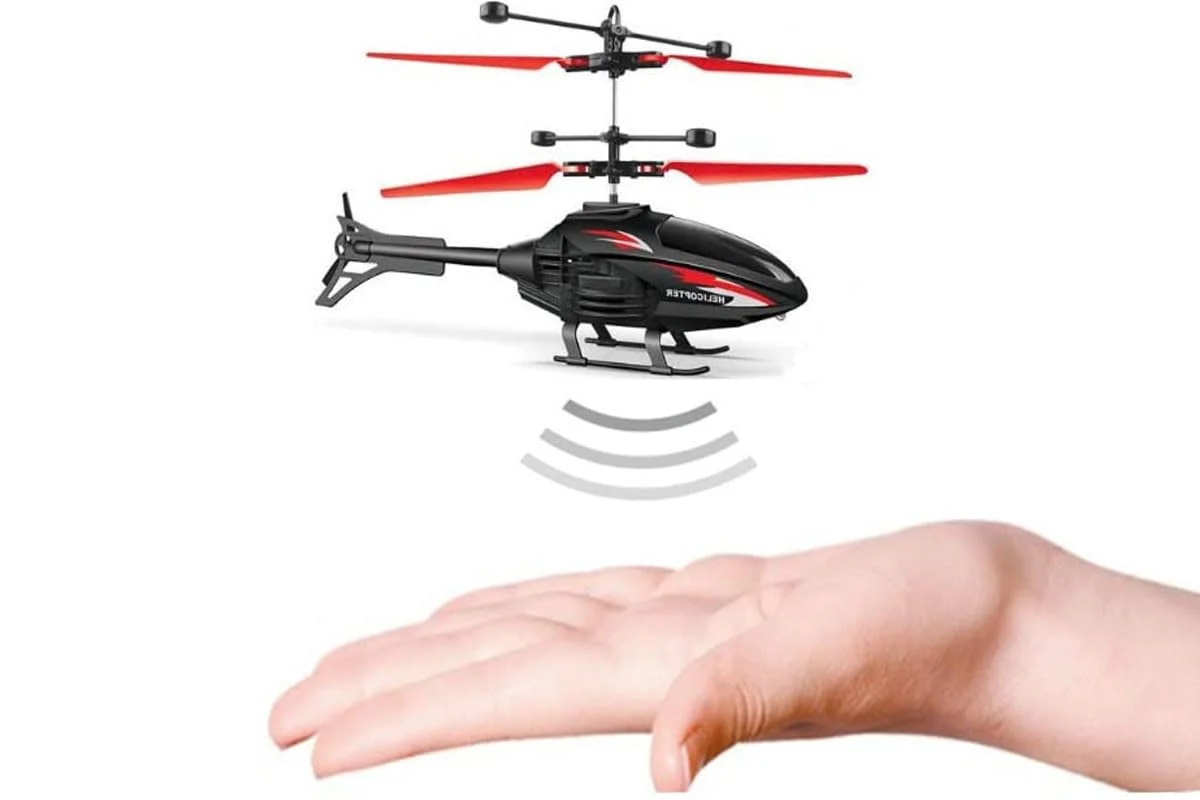 خرید اسباب بازی «هلی کوپتر کنترلی»  Helicopter with Radio Remote Control and Hand Sensor 1804R