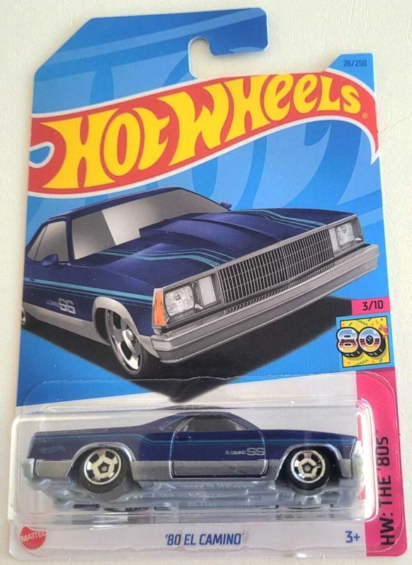 خرید ماشین فلزی ماکت فلزی هات ویلز «80 ای ال کامینو» ماشین فلزی Hot Wheels 80 EL Camino HW: The 80's 3/10 26/250
