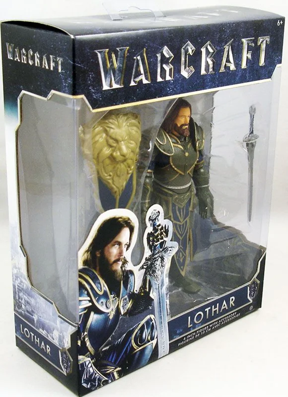 خرید فیگور بازی وارکرافت فیگور فیلم وارکرفت «لوتار LOTHAR» فیگور  Warcraft Game & Movie Lothar Figure 96258