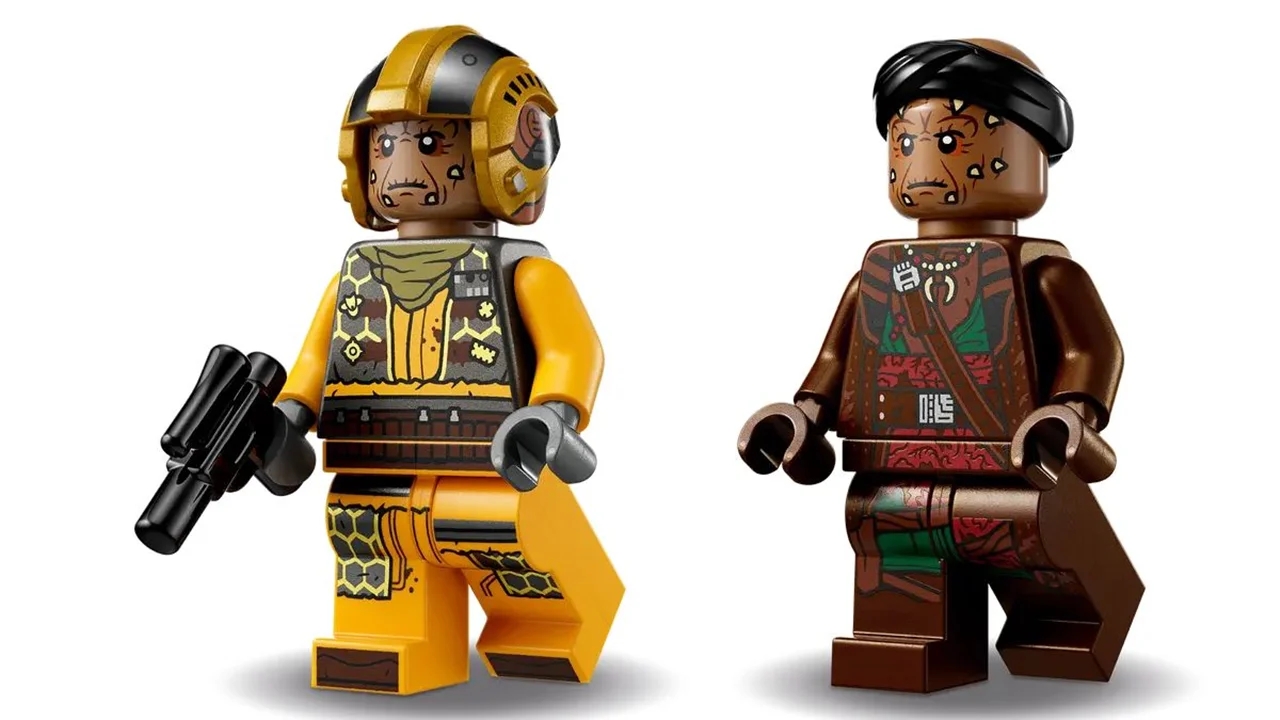"LEGO Star Wars Pirate Snub Fighter 75346 - مجموعه ساختنی جنگنده دزدان دریایی با جزئیات دقیق و طراحی زیبا."