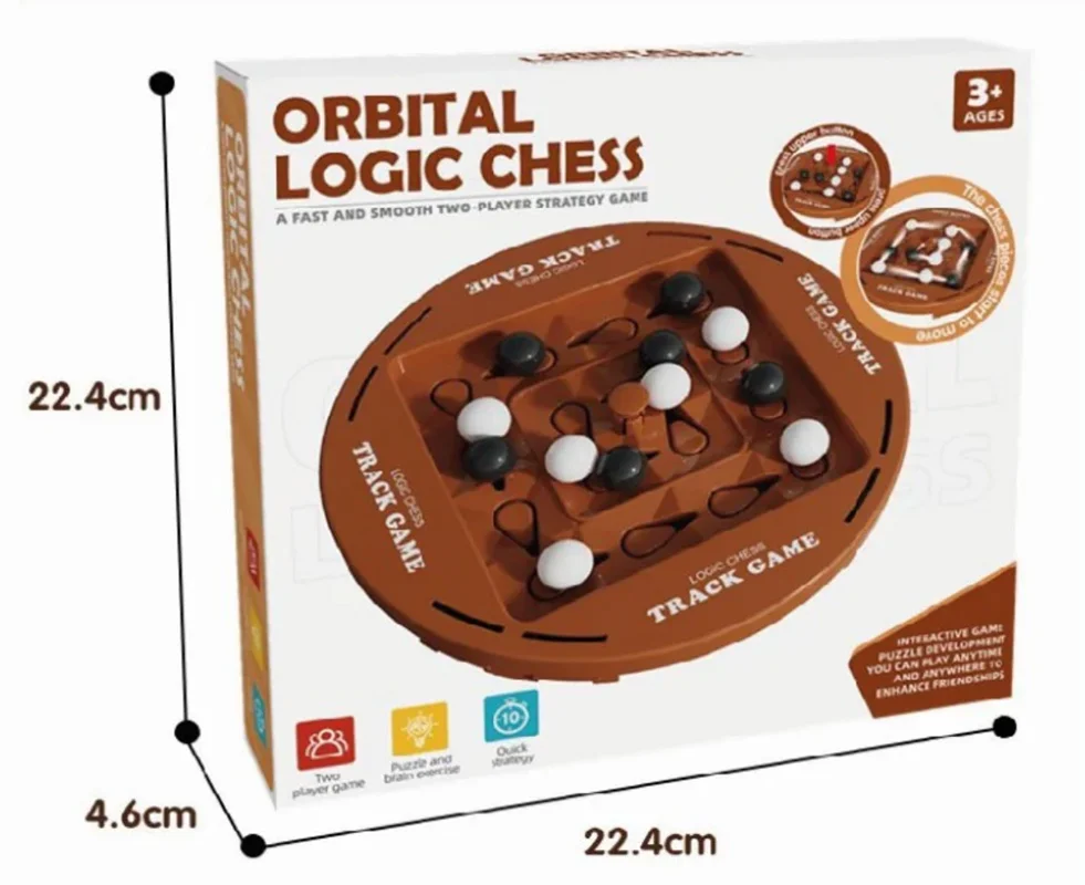 ابعاد بستهبندی شطرنج اوربیتال Orbital Chess