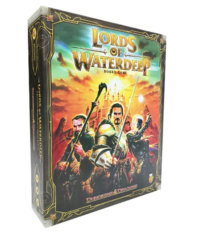 نمای سهبعدی جعبه بازی اربابان واتردیپ Lords of Waterdeep