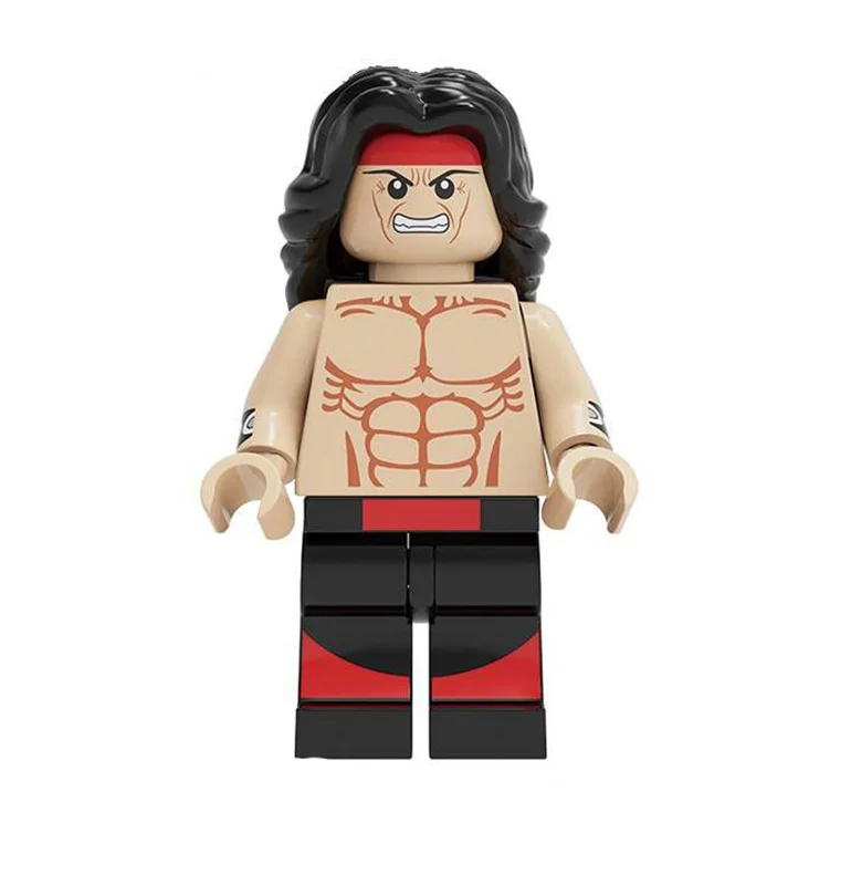 آدمک لگویی مینی فیگور لگویی «لیو کنگ» Kopf Mortal Kombat Series Minifigure Liu Kang