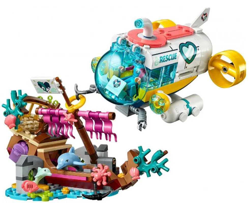 لگو فرند زیردریایی Lego Friend Submarine 11371 - لگوی کامل مونتاژشده زیردریایی