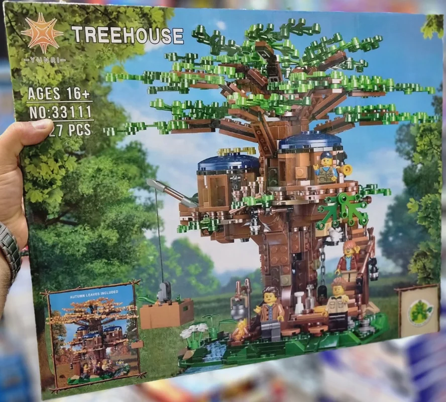 خرید لگو یونری «خانه درختی»  Yunri Bricks Blocks Tree House 33111