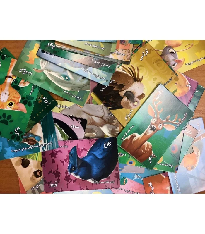 تصویر از کارتهای سرنخ بازی فکری همتا