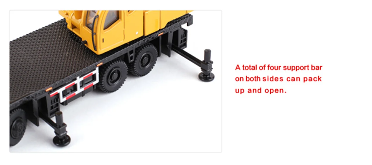 خرید ماکت فلزی ماشین فلزی کایدویی «مگا کرین: جرثقیل مگا» KWD Kaidiwei die cast model Truck Mega Crane 625011