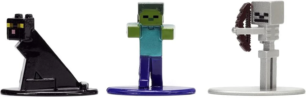 خرید نانو متال فیگور جادا «ماینکرفت غارها و صخره ها بسته 18 تایی سری 8» Jada Minecraft Caves & Cliffs Die-cast Nano Metalfigs 18-Pack Figure series 8 33694