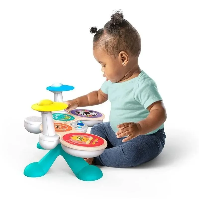 خرید اسباب بازی بیبی انیشتین درام «با هم در آهنگ های درام» طبل  Baby Einstein Together in Tune Drums Toy