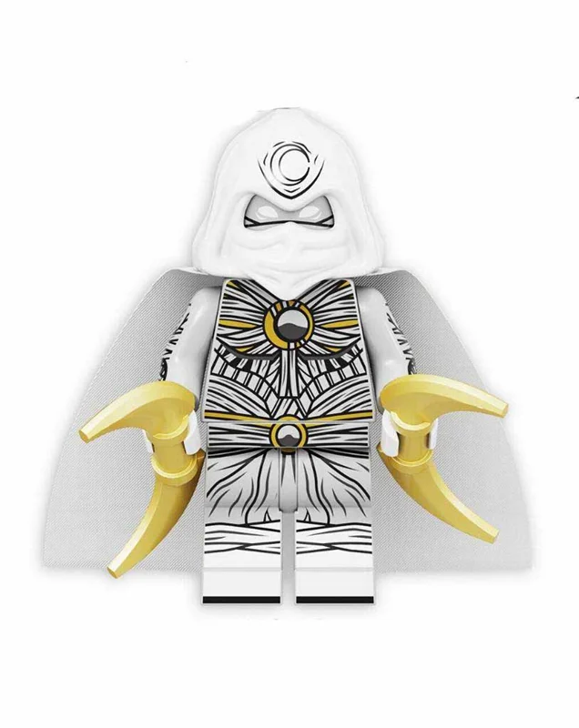 خرید آدمک لگویی مینی فیگور لگویی «مون نایت: شوالیه ماه» Kopf Marvel Superhero Series Minifigure Moon Knight (MCU) KF1661