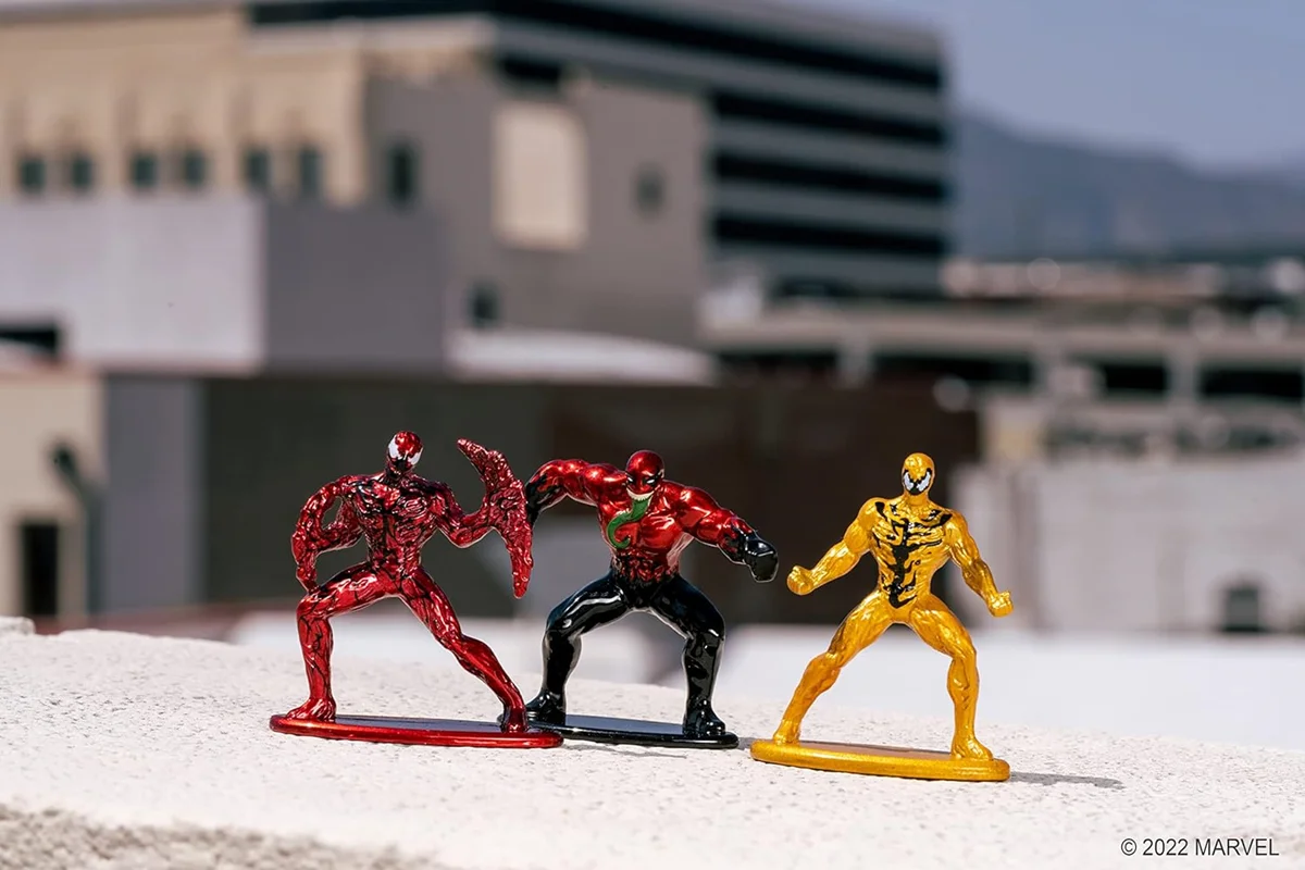 خرید نانو متال فیگور  جادا مارول اسپایدرمن «بسته 18 تایی سری 8» Marvel Spider Man Nano Metalfigs 18-Pack Figure Series 8