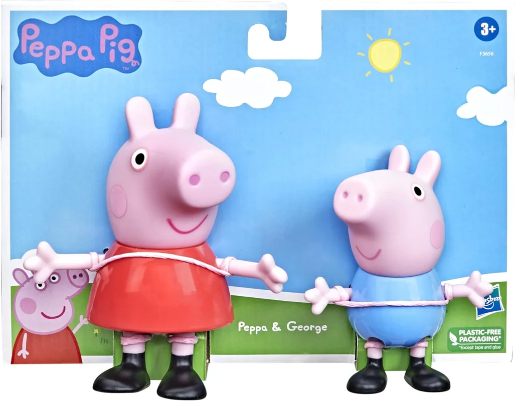 خرید اسباب بازی پپا پیگ «پپا و جورج» اسباب بازی هازبرو هاسبرو  Hasbro Peppa & George F3656