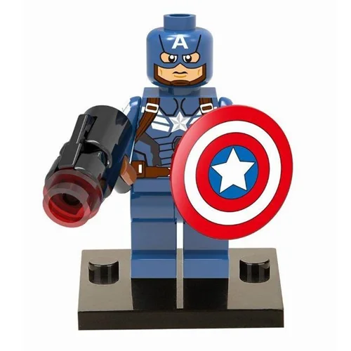 مینی فیگور لگو کاپیتان امریکا با سلاح Captain America (Winter Soldier)