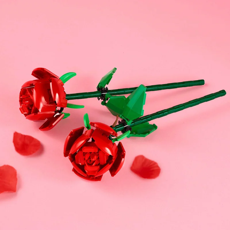 LEGO Roses 40460 - مجموعه ساختنی گلهای رز با جزئیات دقیق و طراحی زیبا