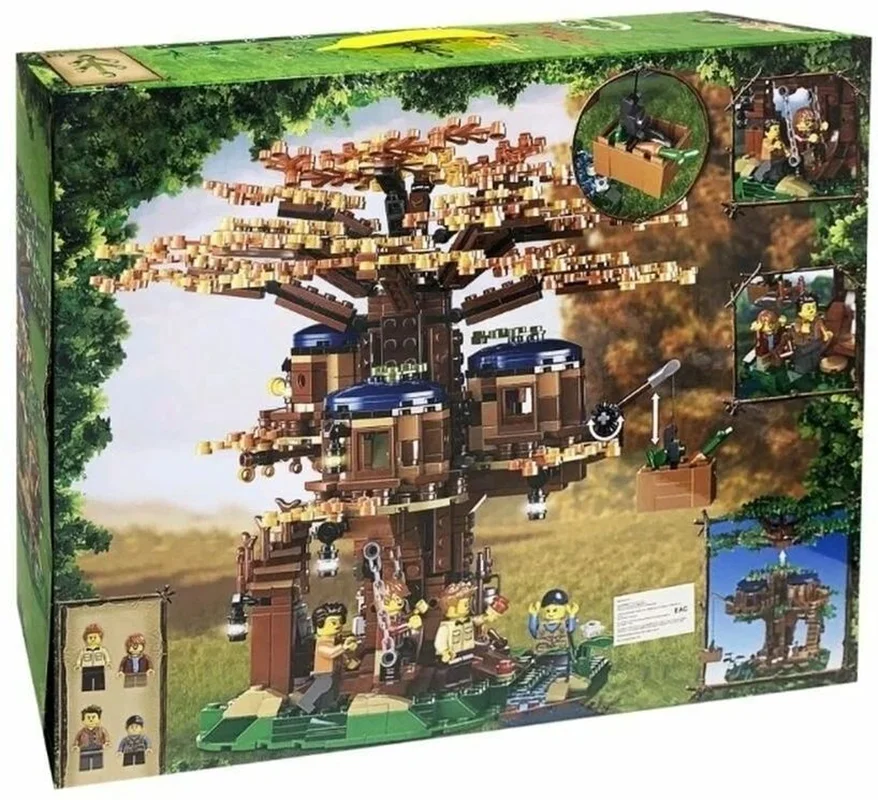 خرید لگو یونری «خانه درختی»  Yunri Bricks Blocks Tree House 33111