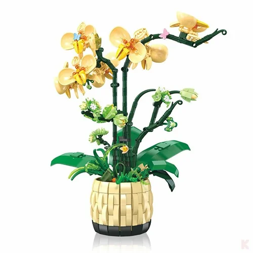 لگو گلدان گل ارکیده گریس Orchid Grace JJ9067