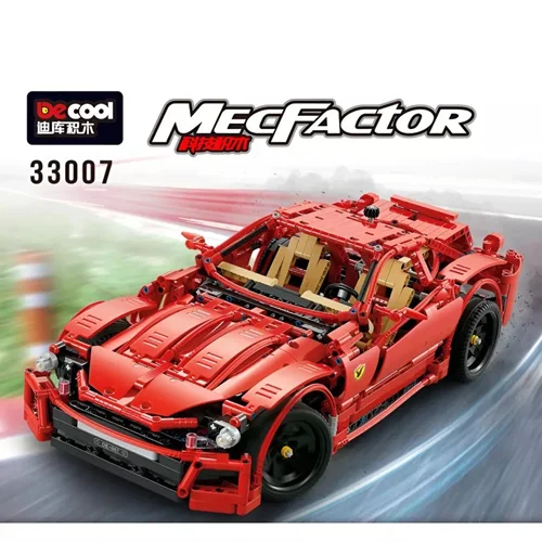 لگو ماشین فراری تکنیک شعله سرخ Decool MecFactor 33007
