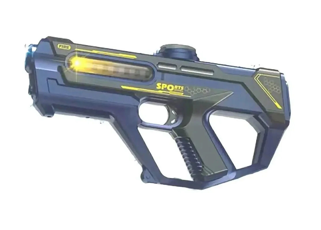 تفنگ آبپاش شارژی اسپورت Electric Water Gun رنگ آبی نمای جلوی محصول