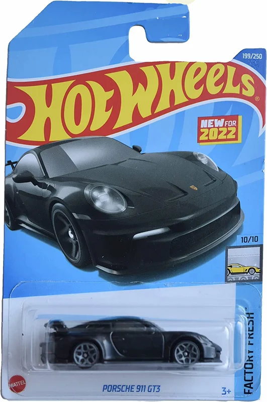 خرید ماشین فلزی ماکت فلزی هات ویلز «پورشه 911 GT3» ماشین فلزی  Hot Wheels Porsche 911 GT3 Factory fresh 10/10 199/250