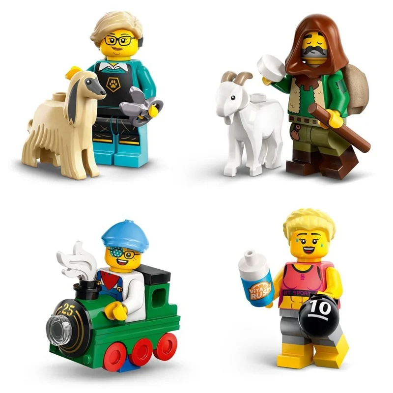LEGO Minifigures Series 25 71045 - مینیفیگورهای لگو به صورت شانسی با جزئیات دقیق و طراحی منحصربهفرد