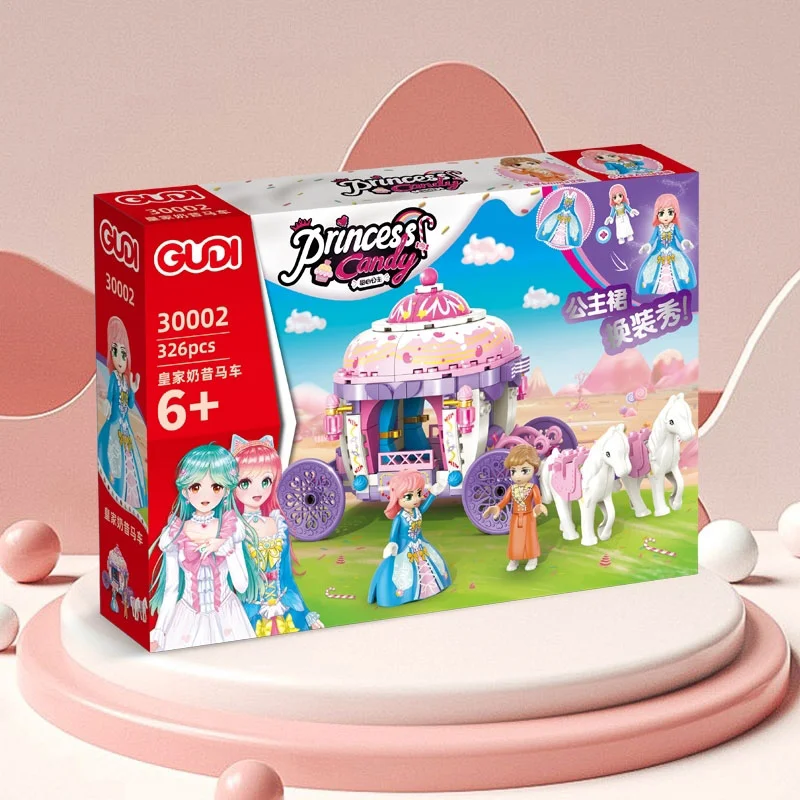 خرید لگو ساختنی لگو «کاسکه پرنسس کندی» لگو  Lego Gudi Princess Candy Stroller 30002