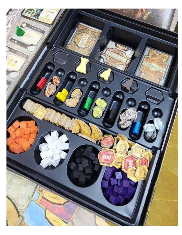 تصویر مهرهها و منابع بازی اربابان واتردیپ