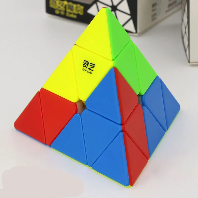 خرید هرم روبیک کای وای «کایمینگ S2» Rubik Magic Speed Cube QiYi Qi Ming S2 Pyraminx EQY871