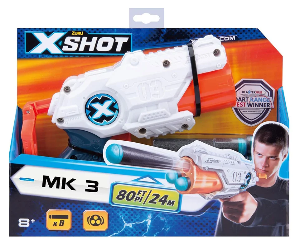 خرید تیر ابری زورو ایکس شات «MK 3 تیر ابری»  Zuru X Shot MK 3 36118