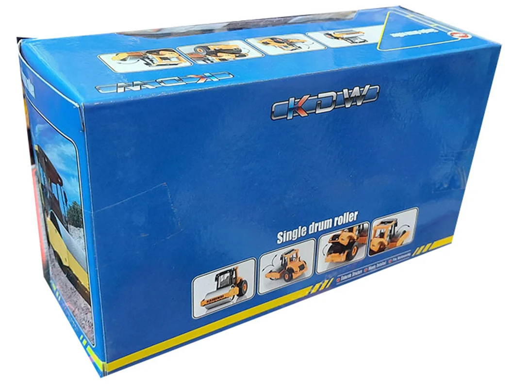 خرید ماکت فلزی ماشین فلزی کایدویی «غلتک فلزی، غلتک تایر لاستیکی» KWD Kaidiwei die cast Lastik Tekerlekli Silindir 625018