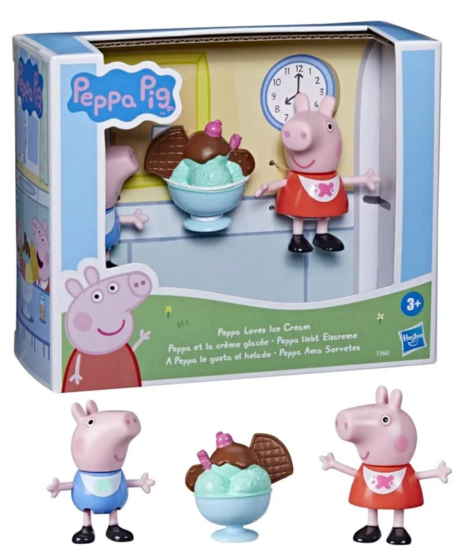 خرید اسباب بازی پپا پیگ «پپا عاشق بستنی» اسباب بازی هازبرو هاسبرو  Hasbro Peppa Loves Ice Cream F3662